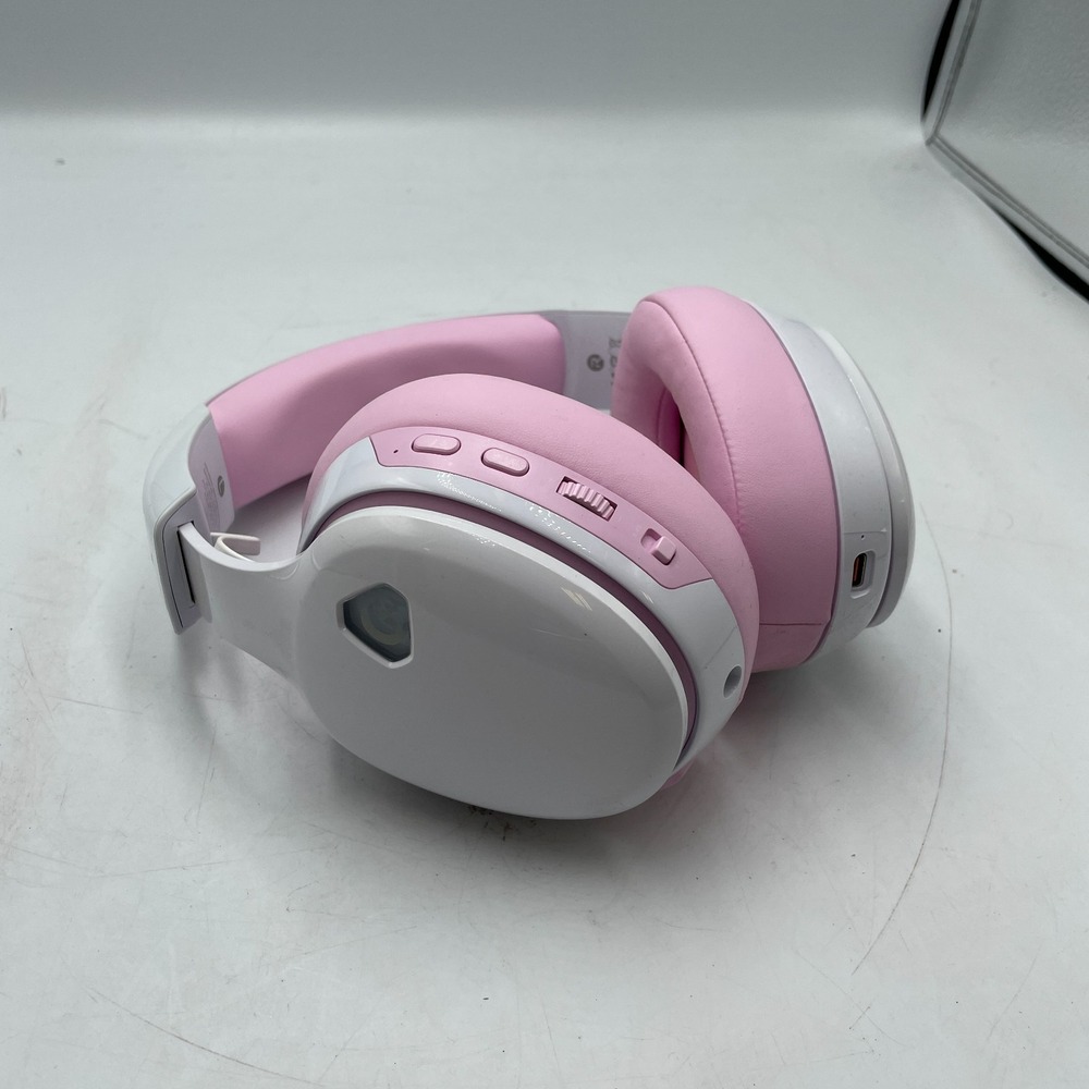 Gtheos Captain 300 Wireless Gaming Headset Pink White USB Over-Ear for PS5 & PS4 - Picture 3 of 9